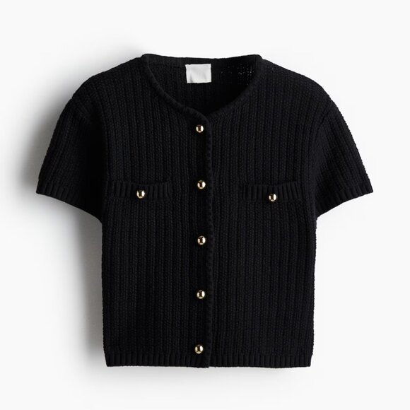 NWT Structured Knit Cardigan H&M - Picture 1 of 7